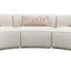 Sahara - Boucle Sectional Sofa With 3 Pillows - Beige
