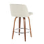 Toriano - Mid-Century Modern Counter Stool (Set of 2)