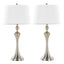 Flint - Contemporary Table Lamp Built In USB Port (Set of 2)
