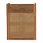 Larissa - T Bar Open Bedside Table - Oak