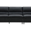 Eilene - Top Grain Leather Sofa - Black