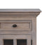 Glazed Bedside Table - Stone White