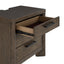 3 Drawer Nightstand With USB - Dark Oak