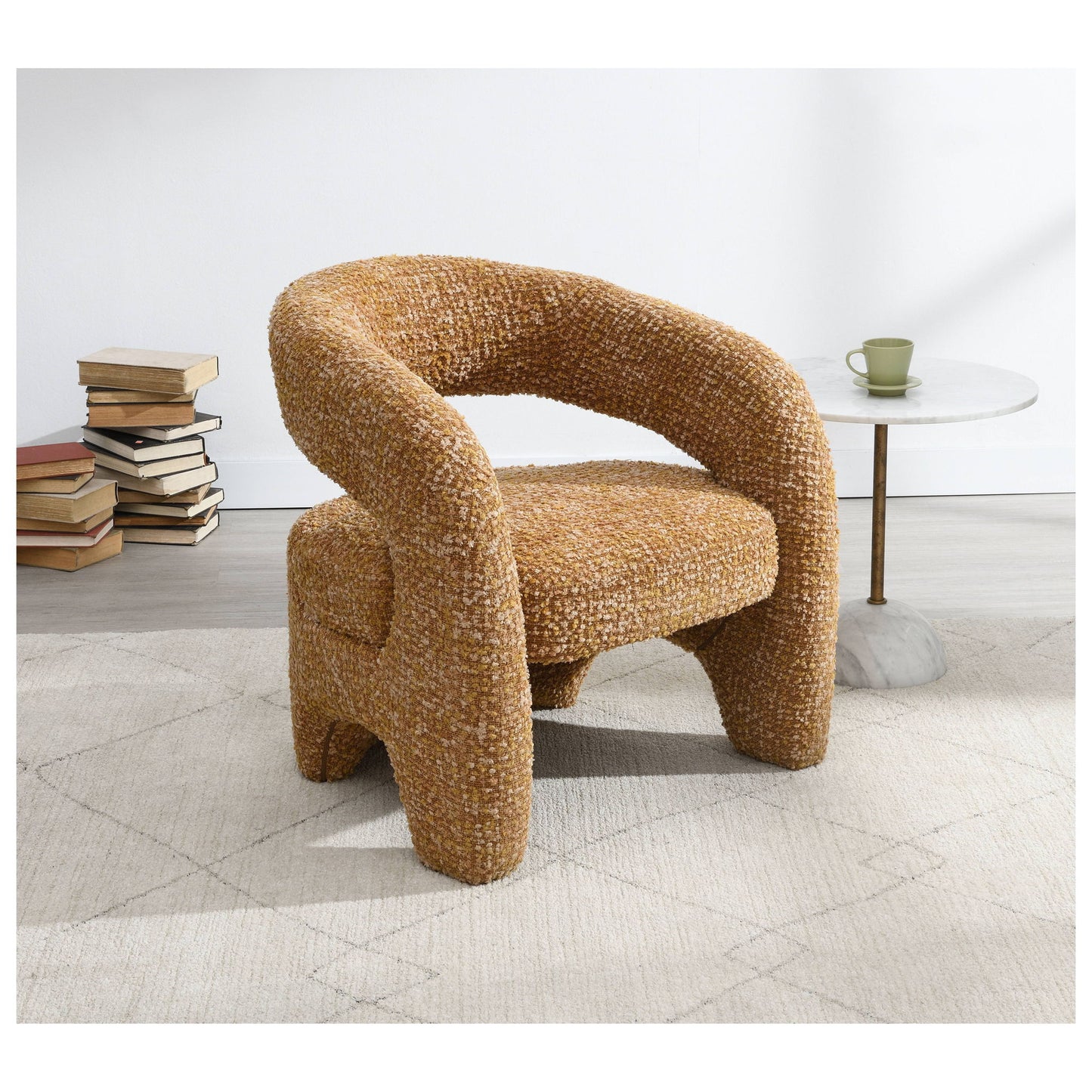 Pelia - Accent Chair - Orange