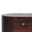 Rounded Bedside Table