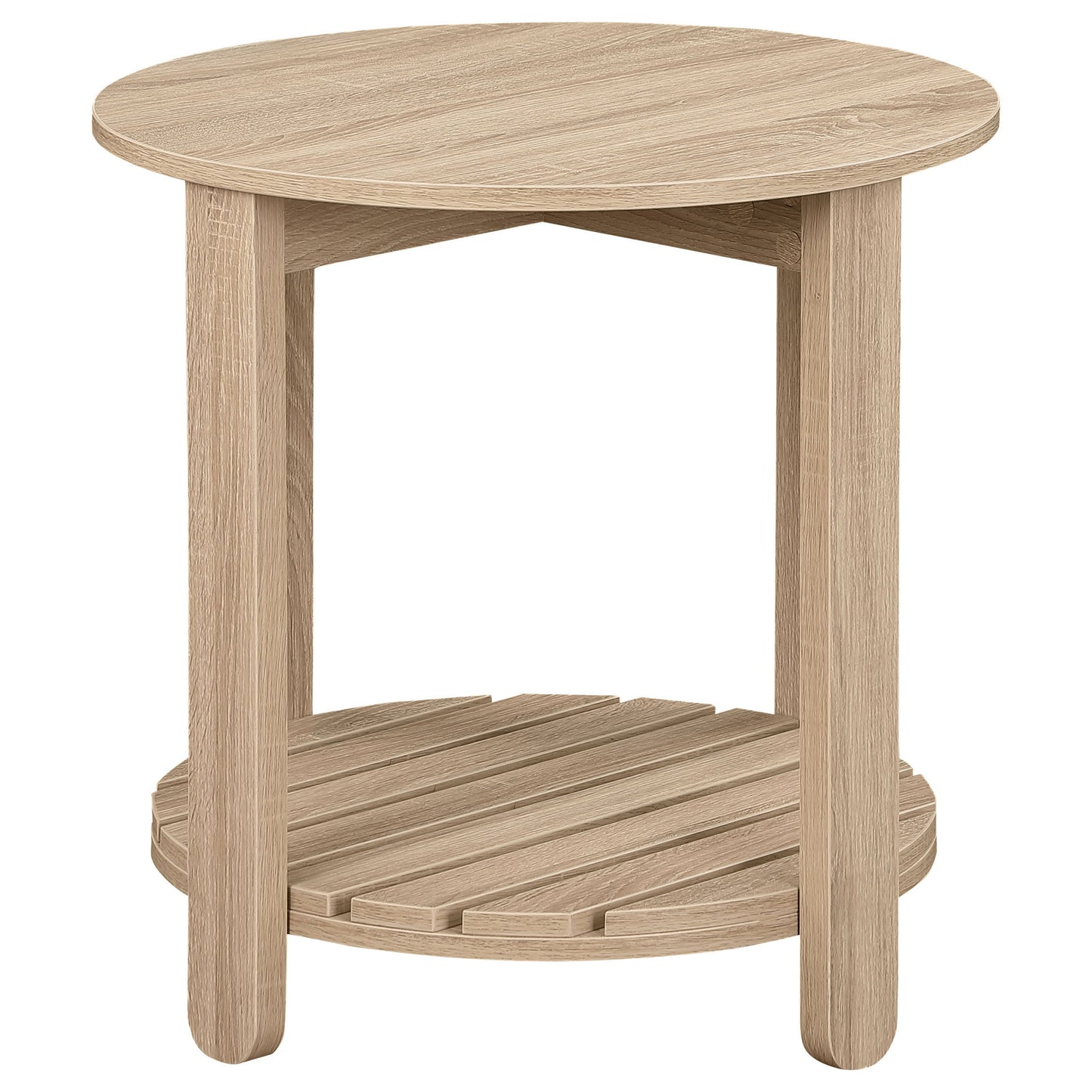 Altos - 1 Shelf Round Table