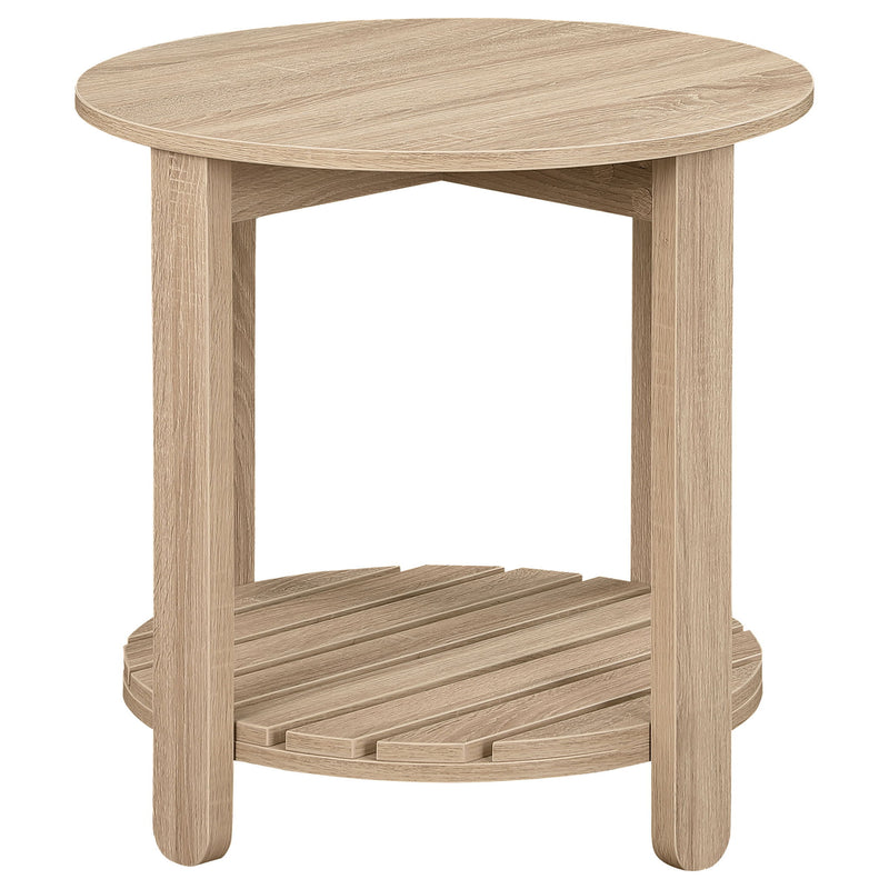 Altos - 1 Shelf Round Table