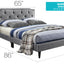 Button Tufted Bed Charming For Cozy Spaces