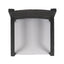 Outdoor 6 Seater Dining Set With Bench - Dark Gray / Light Gray