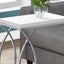 Accent Table, C - Shaped, Contemporary & Modern Design