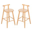 Grove - Indoor Barstool (Set of 2) - Natural