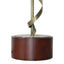 Nightstand Desk Lamp With Twisted Base - White