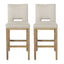 Counter Stools (Set of 2) - Wheat