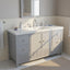 Bathroom Vanity With Separate Sink, Soft Close Doors And 4 Drawers
