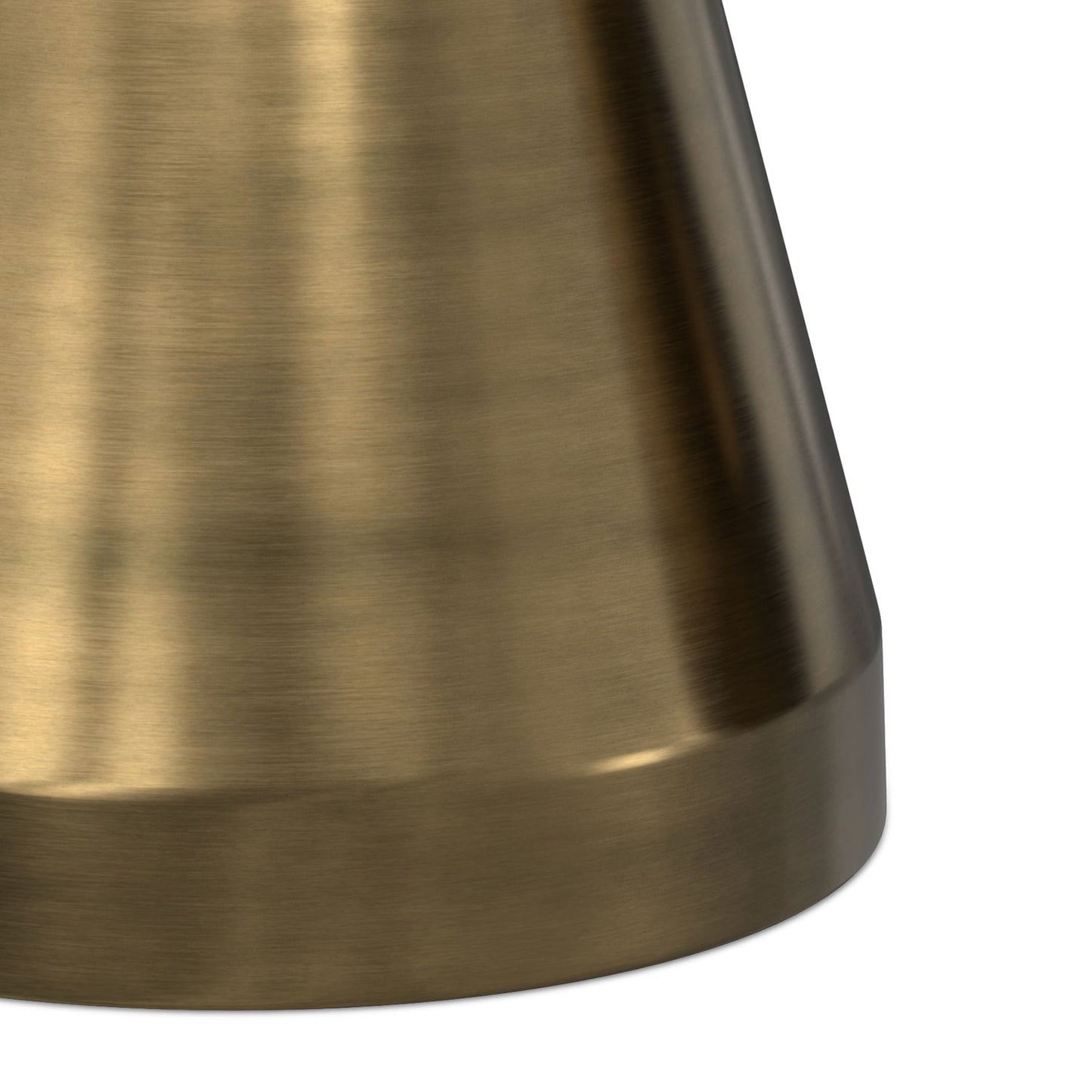 Allegra - Side Table - Antique Brass