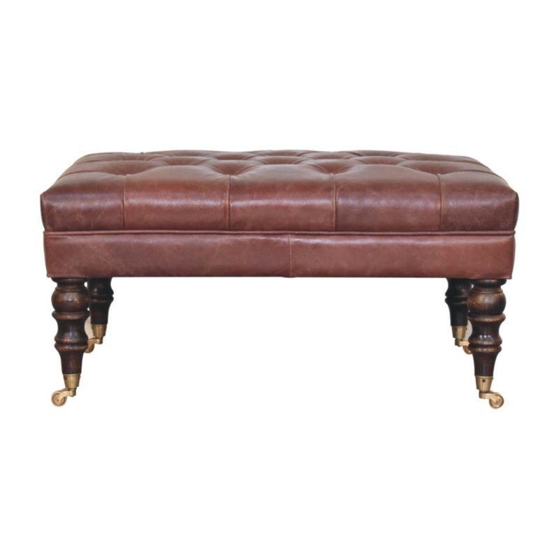 Buffalo - Ottoman With Castor Legs