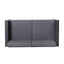 Acacia Wood Loveseat And Coffee Table Set With Cushions