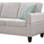 Alger - Left Hand Facing Sofa & Chaise With Ottoman