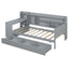 Daybed With 3 Drawers USB Ports And Desk