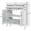 Bathroom Vanity With Ceramic Sink, Adjustable Shelf & Tip Out Tray