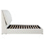 Corwyn - Queen Upholstered Panel Bed With Headboard Pillows - White