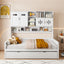 Daybed & All-In-One Cabinet And Shelf