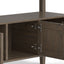 Lev - Console Table - Smoky Brown