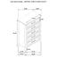 Inverness - 5 Drawer Bedroom Chest - White