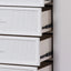 Opium - 5 Drawer Chest - White