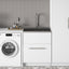 Metro - Laundry Cabinet & Faucet And Stainless Steel Sink