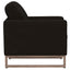 Accent Chair With Track Arm Design