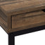 Accent Table, C - Shaped Contemporary Elegant Desig