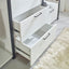 Fiona - Freestanding 4 Tower Walk-In Closet System - White