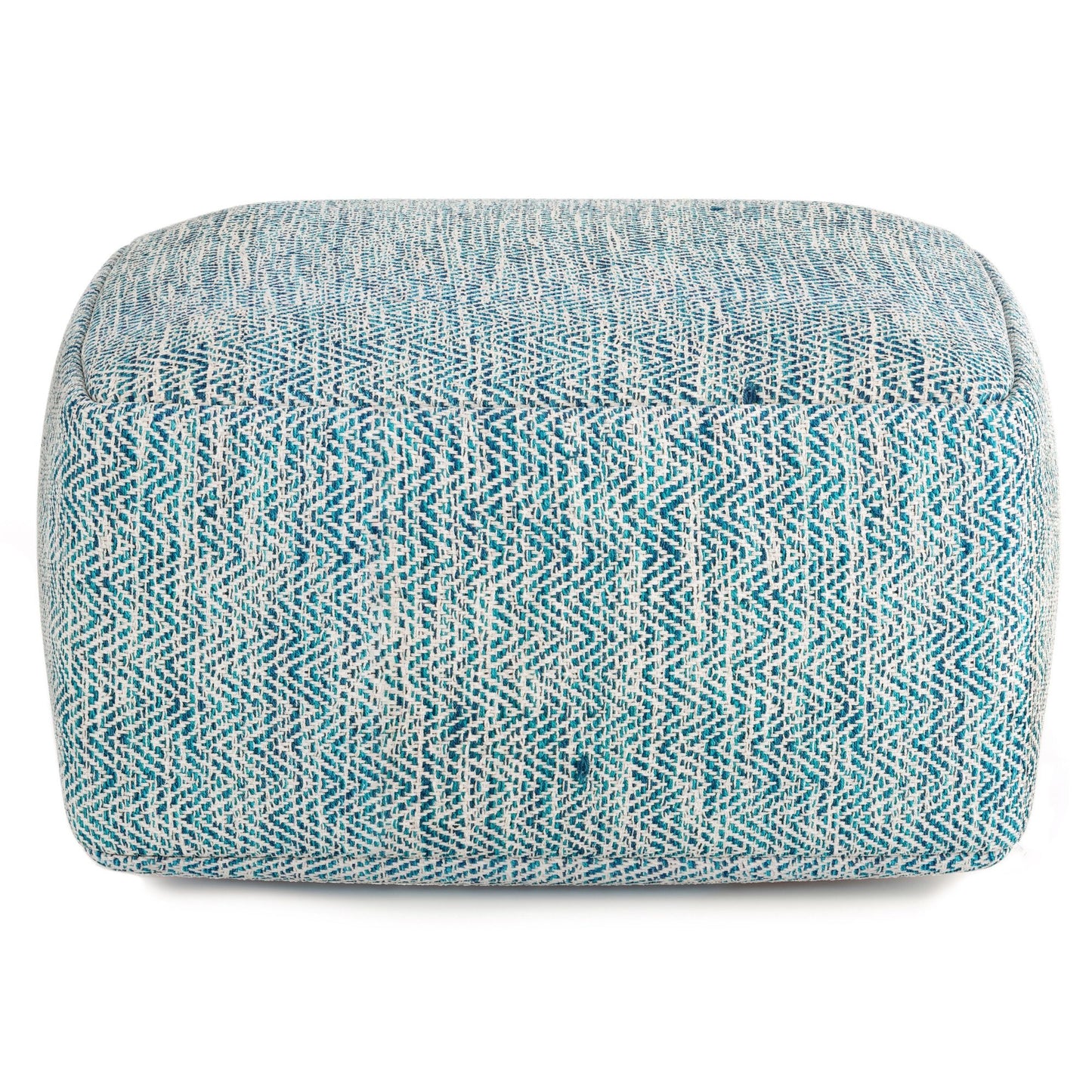 Nate - Handcrafted Square Pouf