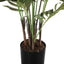 47" Tall, Artificial Plant, Areca Palm Tree, Indoor, Faux, Fake, Floor, Greenery, Potted, Real Touch, Decorative - Green / Black