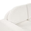 Modern 3 Seater Sofa With Curved Backrest