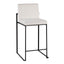 Fuji - Contemporary Modern Elegance, High Back Counter Stool
