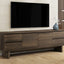 TV Stand With Storage Drawers And Cabinet - Brown