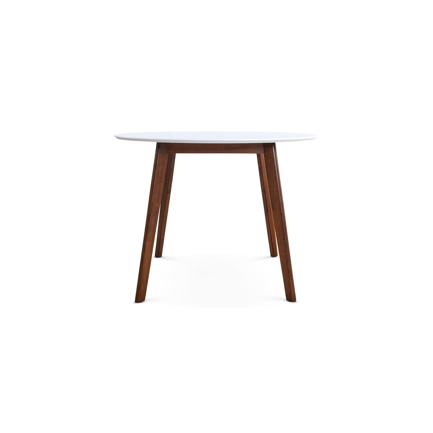 Dining Table - Brown / White