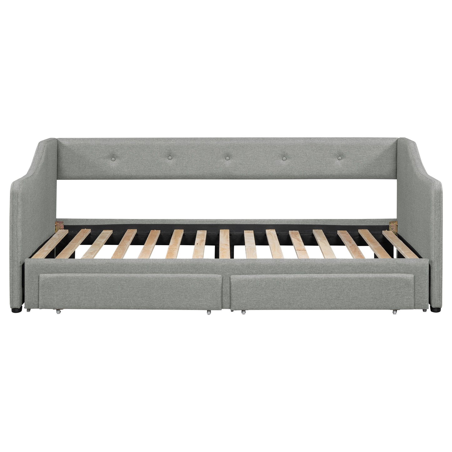 Upholstered Daybed With 2 Drawers