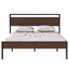 Ceres - Metal Bed With Wood Headboard & Footboard