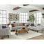 Montauk - Upholstered Sofa With Reversible Cushions - Light Gray