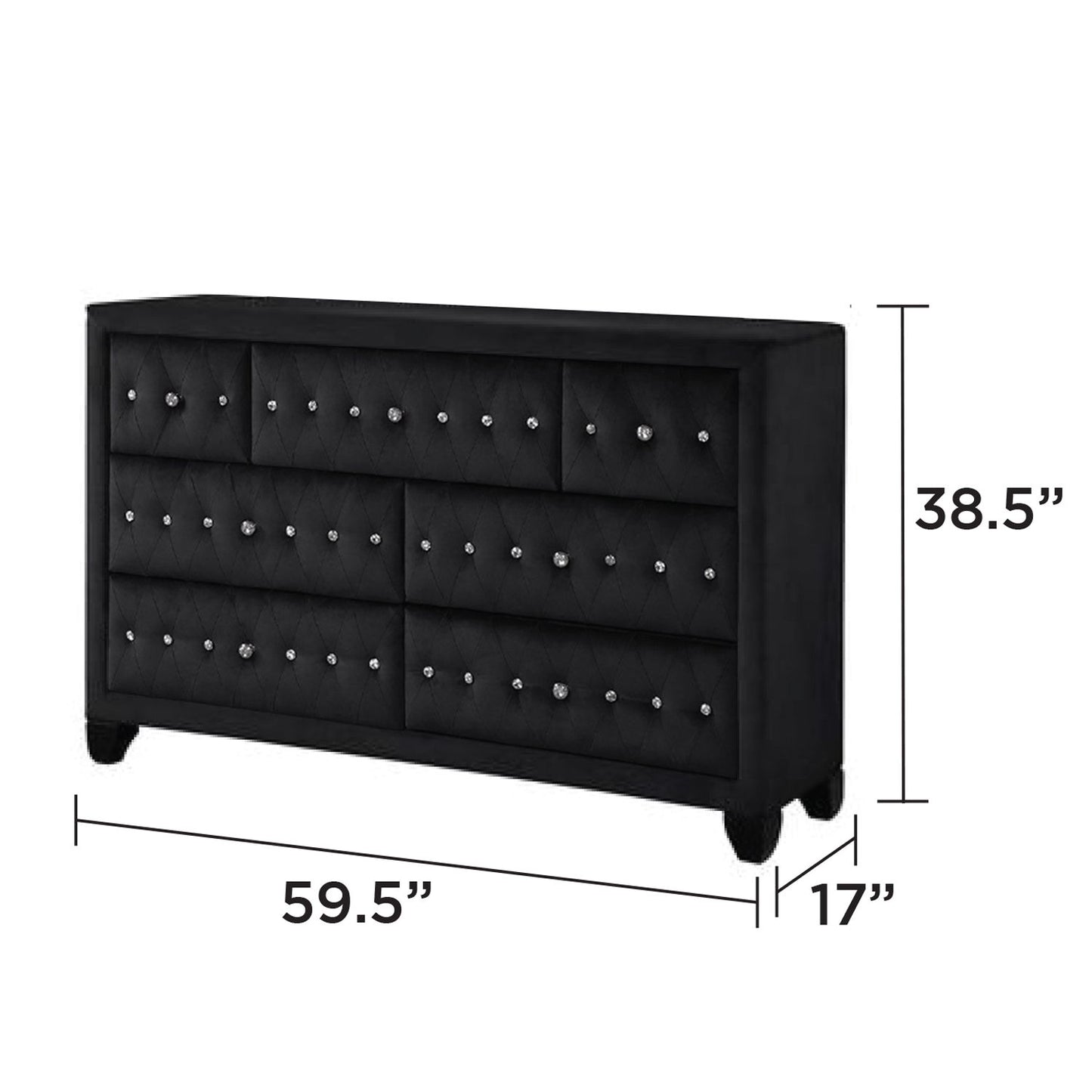 Sophia - 7 Drawer Dresser