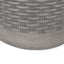 Outdoor Lightweight End Table Round Concrete Outdoor Side Table - Natural
