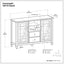 Connaught - Tall TV Stand - Brown