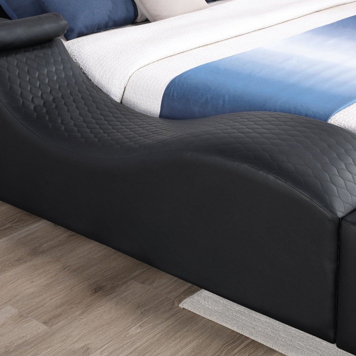 Zoya - Smart Multifunctional Bed, Built In Bluetooth Speakers, USB Charging