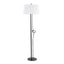 Shadow Contemporary Floor Lamp - Black / White