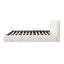 Upholstered Platform Bed Frame With Soft Boucle Headboard