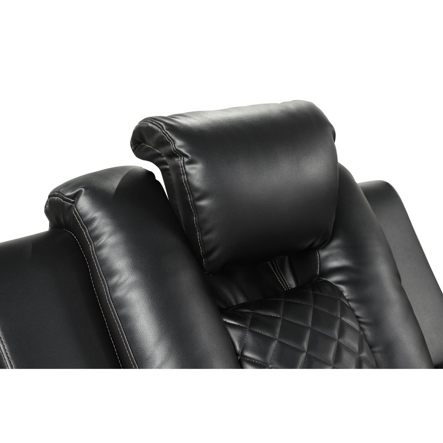 Benz - LED & Power Recliner Chair With Adjustable Headrest