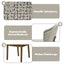 Oleia - Side Chair (Set of 2) - Multi / Walnut